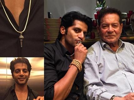 Salman Khan’s Father Salim Khan Gifts Bajrangi Bhaijaan Pendent To Karanvir Bohra!