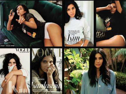 Kim Kardashian Shares No Makeup & No Filter Pics From Vogue Spain Shoot