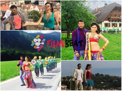 Darshan And Urvashi Rautela Romance In Europe For 'Airavata'!