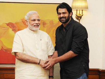 Baahubali Prabhas Meets Modi And Why?