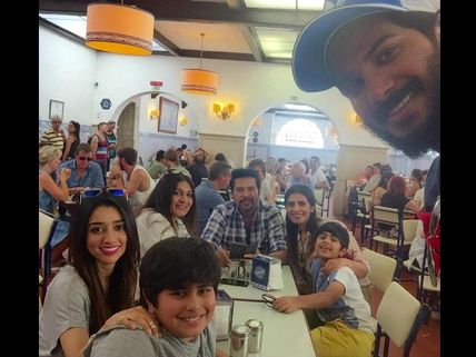 Dulquer Salmaan Celebrates Birthday With Family