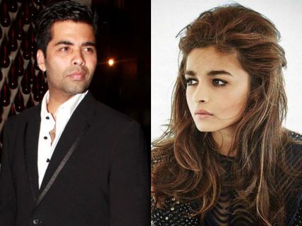 Karan Johar Says Tiny Alia Bhatt's Problems Are Always Big!  