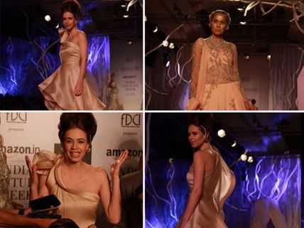 AICW 2015: Kalki Koechlin Sets The Ramp Ablaze