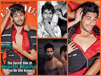 Hot Sidharth Malhotra Gets Naughty With Girls For Stardust (Pics)
