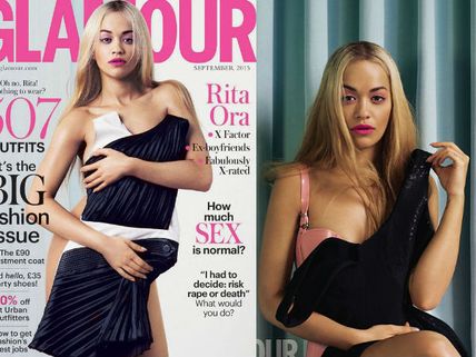 Rita Ora's 'X Factor' On The Glamour's September Issue