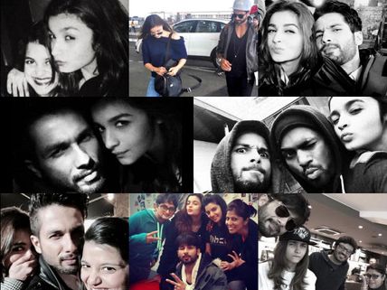 16 Unseen Pics Of Shahid Kapoor-Alia Bhatt, Getting Goofy On The Sets Of Shaandaar! 