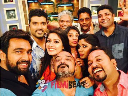 Aatagara's Selfie Moment On The Sets Of Maja Talkies! 
