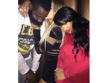 Khloe Kardashian Kisses James Harden At Kylie's Birthday Party