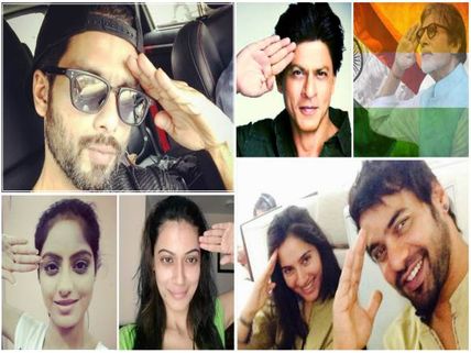 Parth Samthaan, Shabbir Ahluwalia, Arjun… Wish Happy Independence Day; Celebs' SaluteSelfie Pics