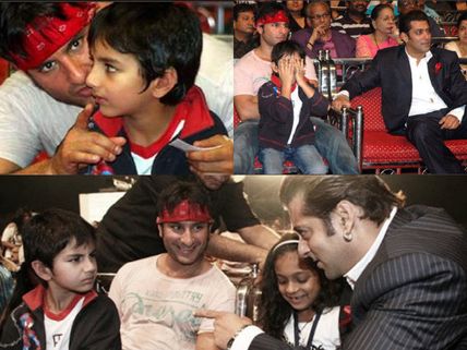 We Bet You Haven't Seen These Adorable Pictures Of Salman Khan With Saif's Son Ibrahim! 