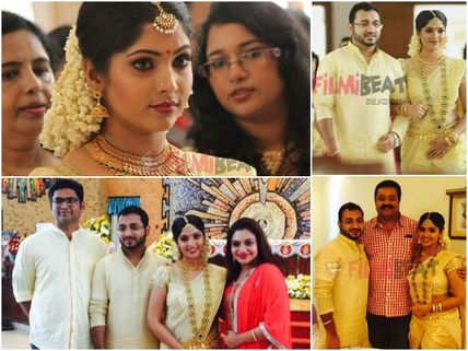 In Pics: Muktha George And Rinku Tomy Gets Engaged