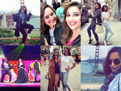 Sonakshi Sinha's Pictures, Doing Touristy Things At San Francisco And Houston!