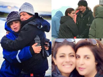 Latest Pictures: Shahrukh Khan And Kajol Spotted Shooting In Iceland For Dilwale