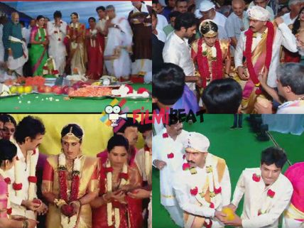 Dr Rajkumar's Grand Daughter Nirupama-Dileep Wedding Highlights 