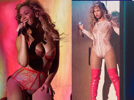 Beyonce Stuns In A Series of Bodysuits At Jay Z’s Made in America Festival