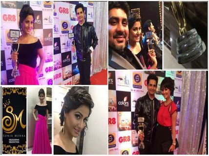 ITA Awards 2015: Yeh Rishta Kya Kehlata Hai’s Hina Khan, Karan Mehra Bag Awards – PICS
