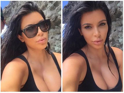 Kim Kardashian West's New Insanely Hot Selfies Which Left Us Wanting For More!