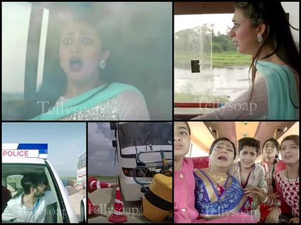 SPOILER ALERT! Yeh Hai Mohabbatein's Ishita Drives The Bus With Bomb, Saves Bhalla Family! [PHOTOS]