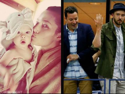 Justin Timberlake Shares New Pics of Son, Silas, Dances To Beyonce At US Open