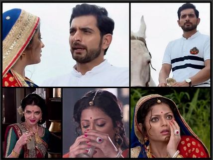 Ek Tha Raja Ek Thi Rani: Ranaji Saves Gayatri; She Is Smitten By Him Yet Again! [PHOTOS]