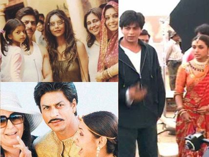 Flashback Pictures: Shahrukh Khan, Gauri, Suhana And Rani Mukerji On The Sets Of Paheli 