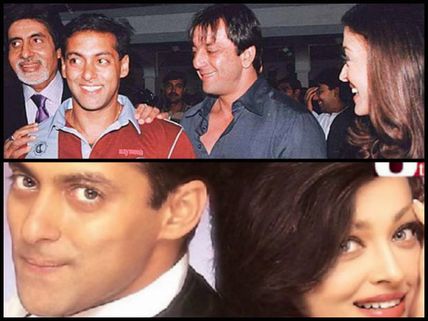 SO RARE!  Aishwarya Rai, Salman Khan & Amitabh Bachchan Having A Laugh!