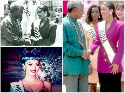 Moments To Be Framed! Aishwarya Rai Bachchan With Nelson Mandela!