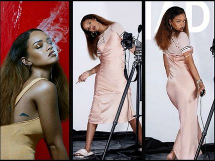Rihanna Goes Dark & Bold As She Captures Herself For The Fader