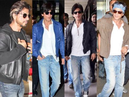 HOTNESS ALERT! 10 Times Shahrukh Khan Nailed The Airport Style!