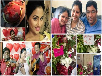 Yeh Rishta Kya Kehlata Hai’s Hina Khan Celebrates Birthday With Family - PICS