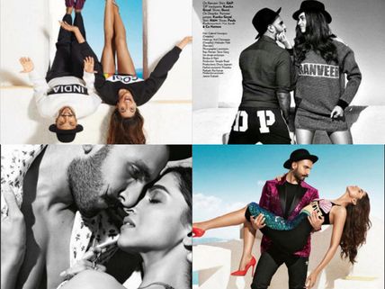 Oh-So-Hot! Ranveer Singh Carries Deepika Padukone On His Back, In STYLE!
