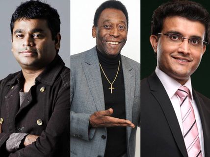 AR Rahman To Meet Pele And Sourav Ganguly In Kolkata