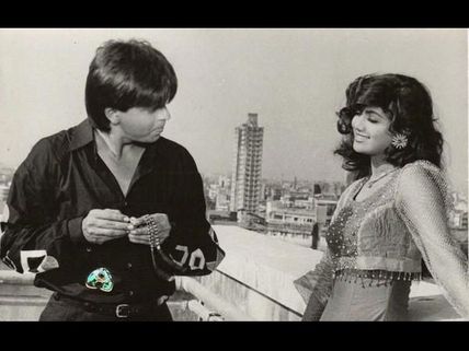 Rare And Unseen Pics Of Shahrukh Khan From The Sets Of Baazigar