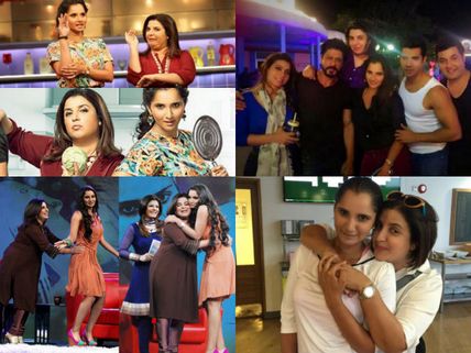 #FRIENDSFOREVER! 10 Crazy Moments Of Farah Khan With Sania Mirza [PICS]