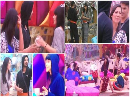 Bigg Boss 9:Keith Sandwiched Between Rochelle Rao & Mandana Karimi; Kishwer Calls Mandana, A Crack!