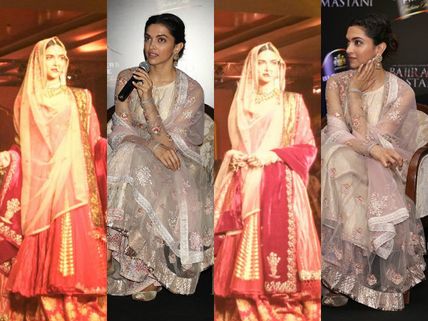 'Deewani Mastani' Song Launch Pics! Deepika Padukone Stuns All With Her Gorgeous Avatar! 