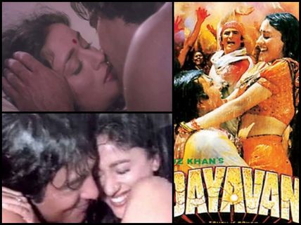 FLASHBACK: When Madhuri Dixit-Vinod Khanna Smooched And Made Love