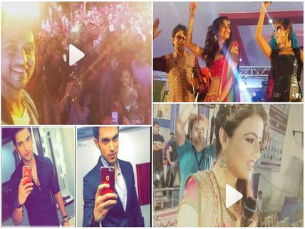 Parth Samthaan, Meri Aashiqui Tum Se Hi’s Shakti Arora, Radhika Madan Enjoy Navratri Tours - PICS