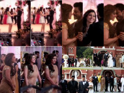 In PICS! Shahrukh Khan-Kajol With Their Co-Stars Filming The Climax Of Dilwale