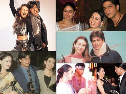 BEAUTIFUL MEMORIES: Shahrukh Khan & Karisma Kapoor's Unseen Candid Pictures