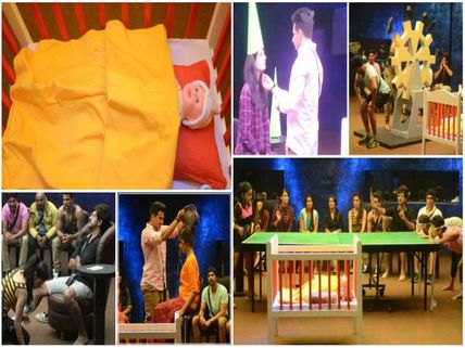 Bigg Boss 9: Shh... Task - Mandana, Digangana, Keith, Suyyash, Rochelle & Vikas Bear The Pain!