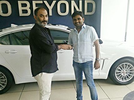 WOW! Director Maruthi Gets A Jaguar For Bhale Bhale Magadivoy Success