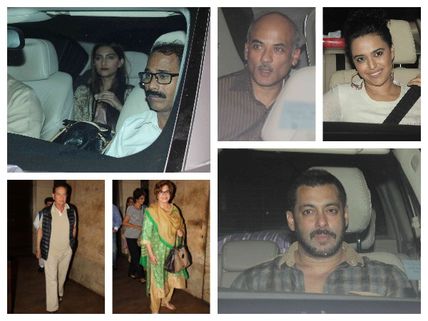 PICS! Salman Khan & Celebs At Prem Ratan Dhan Payo Spl Screening