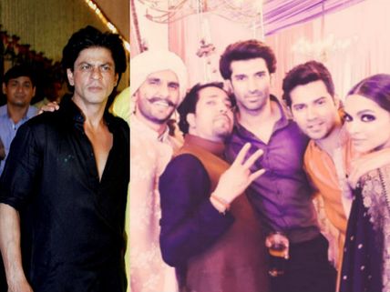 WOW! Here's What Happened, When Shahrukh Met Deepika & Ranveer At Bachchan's Diwali Bash!