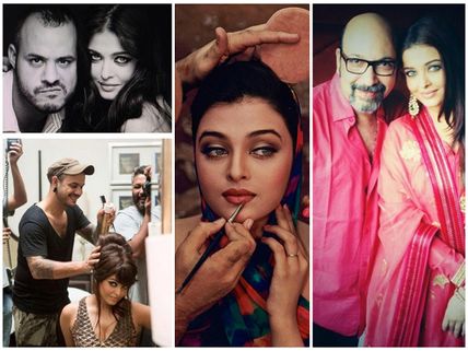 BEAUTIFUL: Aishwarya Rai Bachchan's Damn Hot Pictures With Her Makeup Artists