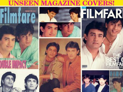 TOO GOOD TO MISS: Shahrukh-Aamir Khan's Unseen Magazine Covers From Their Old Days! 