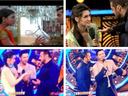 Bigg Boss 9: Varun-Kriti Promote Dilwale; Kriti Plays Aishwarya Rai’s HDDCS Act With Salman - Pics