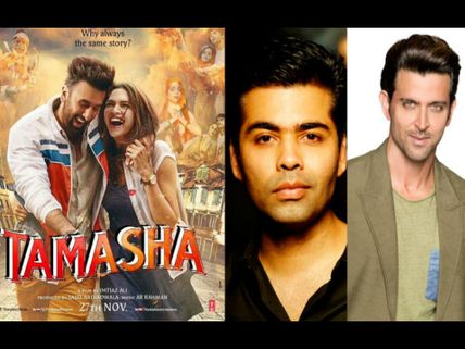 Hrithik Roshan And Karan Johar Go Gaga Over Ranbir Kapoor & Deepika Padukone’s Tamasha