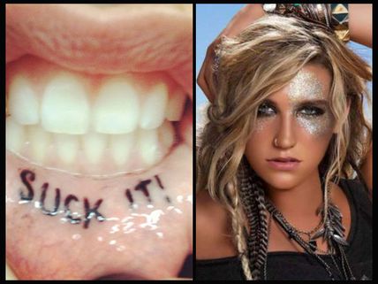 Hollywood Celebrities With The Most Weirdest Of Weird Tattoos!