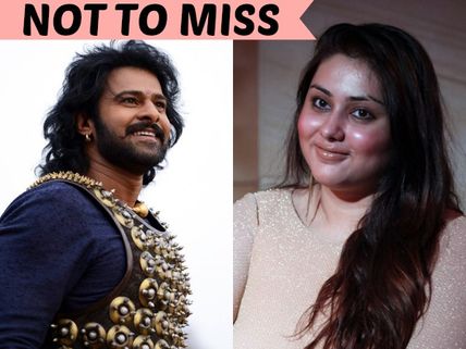 SWEET! Namitha Shares Her Excitement For Baahubali Prabhas